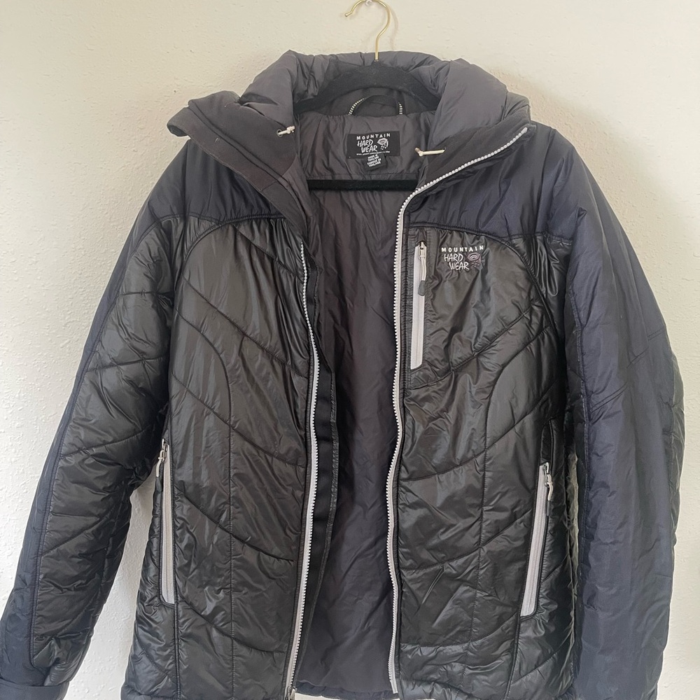 Mountain Hardwear Men's Black Puffer Jacket